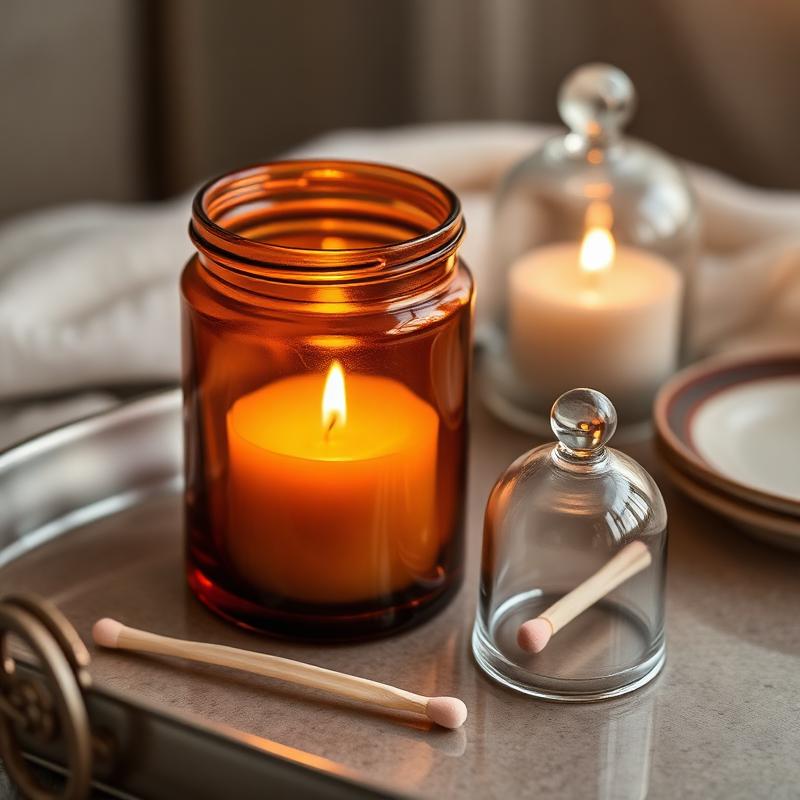 Candle + Match Cloche