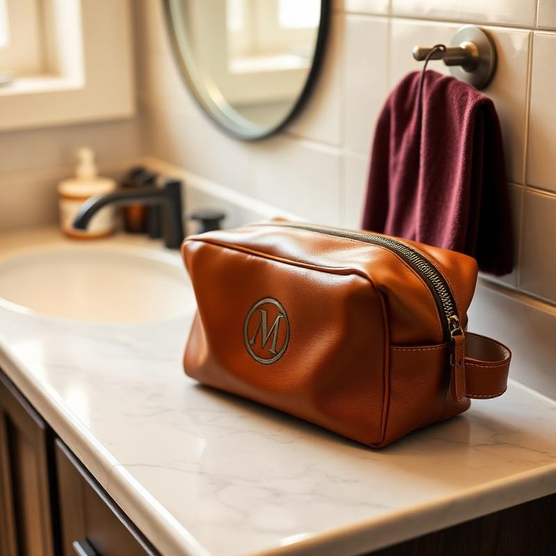 Leather Dopp Kit