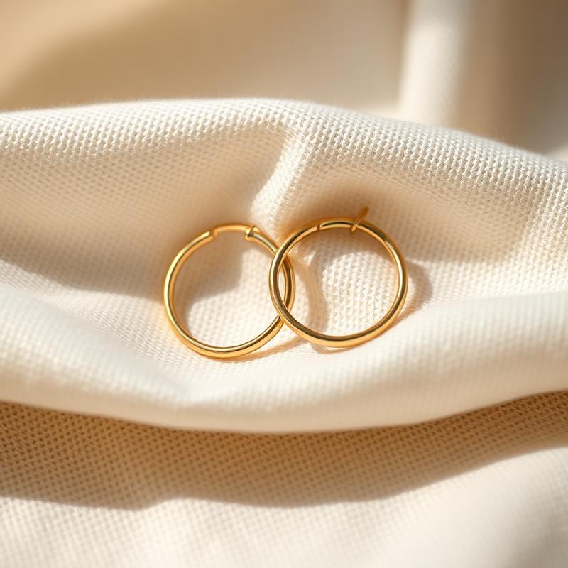 Gold Hoop Earrings